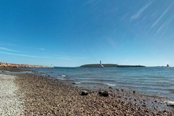 dog beach near mackinac